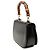 Gucci Black Calfskin Bamboo Night Nero - vista 2