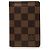Louis Vuitton Brown Damier Ebene Pocket Organizer Castaño