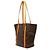Louis Vuitton Brown Monogram Sac Shopping Marrone - vista 2