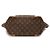 Louis Vuitton Brown Monogram Sac Shopping Marrone - vista 3