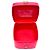 Borsa Vanity Chanel Mini CC Matelassé in vernice rosa - vista 4