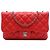 Chanel Red Small Quilted Lambskin Tender Touch Flap Rosso