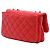 Chanel Red Small Quilted Lambskin Tender Touch Flap Rosso - vista 2