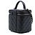 Borsa Vanity Chanel Black CC Quilted Caviar con manico e catena Nero - vista 2
