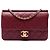 Chanel Red Medium Quilted Lambskin Crossing Times Flap Rosso Bordò