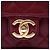 Chanel Red Medium Quilted Lambskin Crossing Times Flap Rosso Bordò - vista 5
