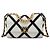 Chanel 19 Flap Medium in pelle di vitello crochet bianca Bianco