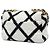 Chanel 19 Flap Medium in pelle di vitello crochet bianca Bianco - vista 2