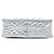 Borsa Shopper Chanel Silver CC Vinyl Ice Cube Argento - vista 3