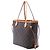 Louis Vuitton Brown Monogram Neverfull MM Braun - Ansicht 2