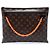 Pochette A4 Louis Vuitton Brown Monogram Solar Ray Marrone