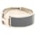 Bracelet Hermès Clic Clac H PM en émail large gris Marron  - vue 2