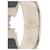 Bracelet Hermès Clic Clac H PM en émail large gris Marron  - vue 4