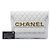 Clutch Chanel in vitello matelassé bianco con logo a catena - vista 7