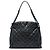 Chanel Black Medium Quilted Calfskin Chain Me Hobo Nero