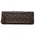 Borsa Satchel Louis Vuitton Brown Monogram One Handle Flap MM Marrone - vista 3