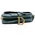 Borsa Saddle Dior Mini in pelle di vitello liscia verde Verde scuro - vista 3