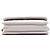 Clutch Chanel Mini Pearl Crush in pelle d'agnello matelassé marrone con catena Beige - vista 3