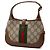 Gucci Mini Borsa a Tracolla Jackie 1961 Beige GG Supreme Web - vista 2