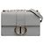 Dior Gray Grained Calfskin 30 Montaigne Chain Flap Marrone