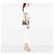Dior Gray Grained Calfskin 30 Montaigne Chain Flap Marrone - vista 6
