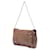 Céline Celine Brown Glitter Leather Chain Flap Marrom Castanho escuro - vista 2