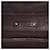 Céline Celine Brown Glitter Leather Chain Flap Marrom Castanho escuro - vista 5
