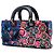 Dior Blue Medium Beaded Ribbon Embroidered Floral Lady D Joy Blau - Ansicht 2