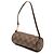 Louis Vuitton Brown Damier Ebene Papillon Pochette Marrone - vista 2