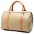 Céline Celine Beige Macadam Boston Bag aus beschichtetem Canvas - Ansicht 2