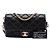 Chanel Black Paris Dallas Small Quilted Calfskin Chic Stitch Flap Nero - vista 7