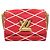 Louis Vuitton Red Epi Malletage Twist Rot