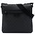 Gucci Black GG Supreme Crossbody-Tasche Schwarz