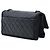 Chanel Black CC Quilted Lambskin and Grosgrain So Black Flap Nero - vista 2