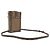 Louis Vuitton Brown Monogram Reverse Pochette Trunk Verticale Marrone - vista 2