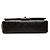 Chanel Black Medium Classic Lambskin Double Flap Nero - vista 3