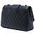 Chanel Blue Large Quilted Lambskin Elementary Chic Flap Blu navy - vista 2