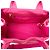 Borsa Tote Prada Small Canvas Canapa Logo Rosa - vista 4