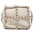 Borsa a secchiello Chanel Mini in pelle di agnello bianca con catena CC e coulisse Bianco Crudo - vista 3