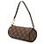Louis Vuitton Brown Damier Ebene Papillon Pochette Marrone - vista 2