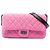Chanel Pink Small Quilted Tweed Reissue 2.55 Easy Messenger Flap Rosa