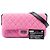 Chanel Pink Small Quilted Tweed Reissue 2.55 Easy Messenger Flap Rosa - vista 7