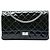 Chanel Blue Quilted Patent Reissue 2.55 Double Flap 226 Blu navy