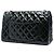Chanel Blue Quilted Patent Reissue 2.55 Double Flap 226 Blu navy - vista 2