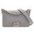 Chanel Gray Small Quilted Caviar Boy Flap Marrone