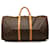 Louis Vuitton Brown Monogram Keepall 60 Marrone