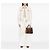 Céline Tote Celine Brown Macadam Coated Canvas Marrone - vista 7