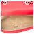 Chanel Red Small Quilted Patent Coco Boy Flap Rosso - vista 4