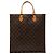 Louis Vuitton Brown Monogram Sac Plat Marrone