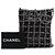 Chanel Black Lambskin Chain Frame Crossbody Nero - vista 7
